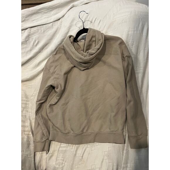 Original Use Beige Creme Pullover Hoodie Mens S - Picture 2 of 3